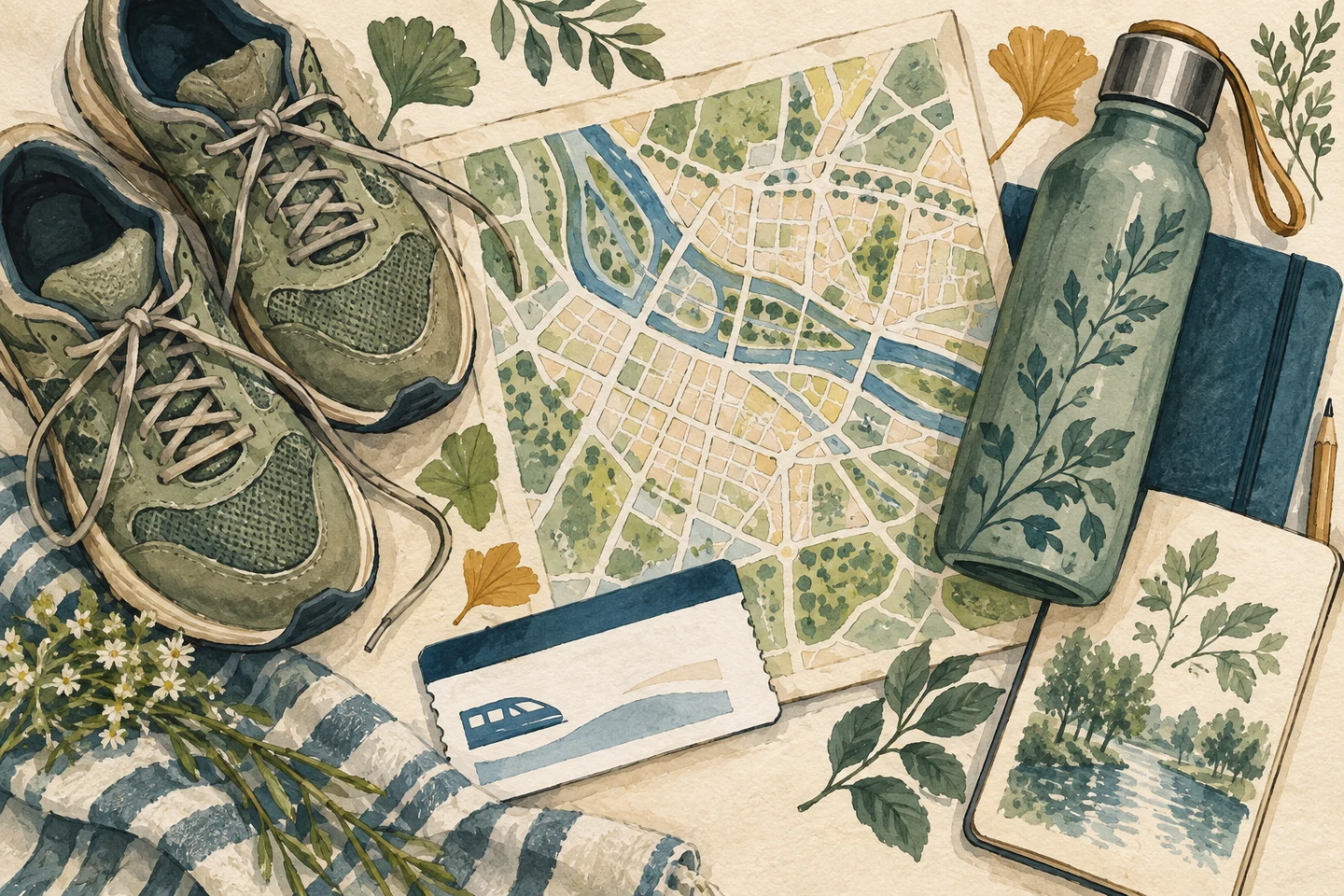 Illustration : Amiens sans voiture — préparer et observer