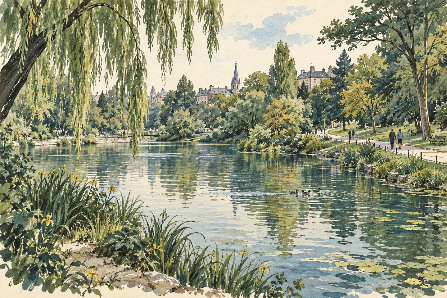Illustration : Parc Saint-Pierre — ambiance de la visite